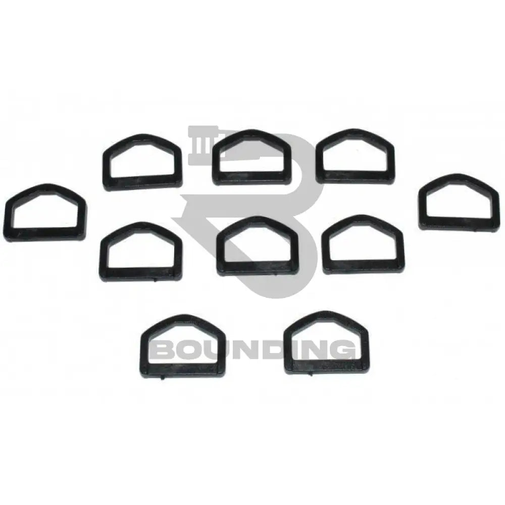 Plastic Derlin D Ring Buckle (Various Sizes) Crafts:sewing:closures & Connectors:zips