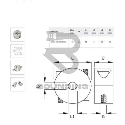 3Mm Stainless Steel Wire Cable Stopper Business Office & Industrial:fasteners Hardware:other