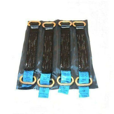 4 X Recovery Link Straps 50Mm Metal Ring Vehicle Parts & Accessories:commercial