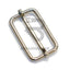 40Mm Zinc Plated 3 Bar Sliding Buckle Crafts:sewing:closures & Connectors:buckles Straps