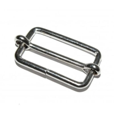 40Mm Zinc Plated 3 Bar Sliding Buckle Pack Of 1 Crafts:sewing:closures & Connectors:buckles Straps