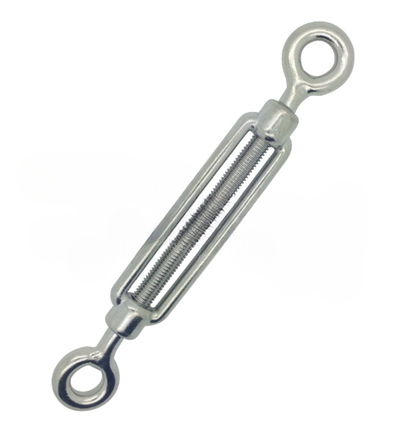 Eye to Eye Turnbuckle Stainless Steel Open Body