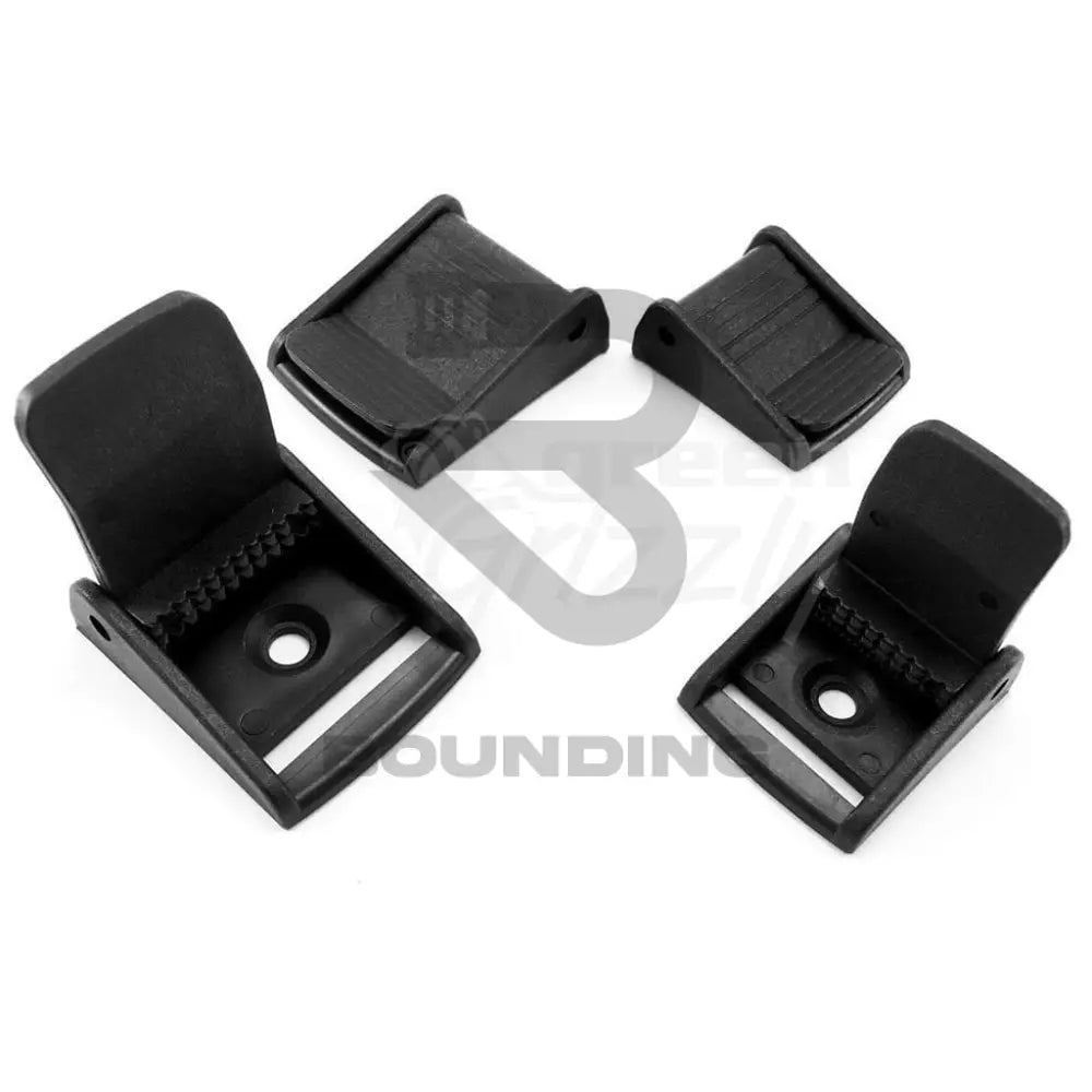 Black Plastic Flap Cam Lock Buckles 25Mm Crafts:sewing:closures & Connectors:buckles Straps