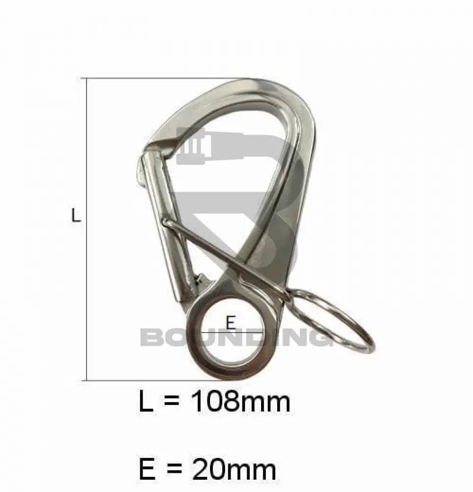 Buoy Mooring Hook (Snap Hook) Stainless Steel Sporting Goods:sailing:accessories & Equipment