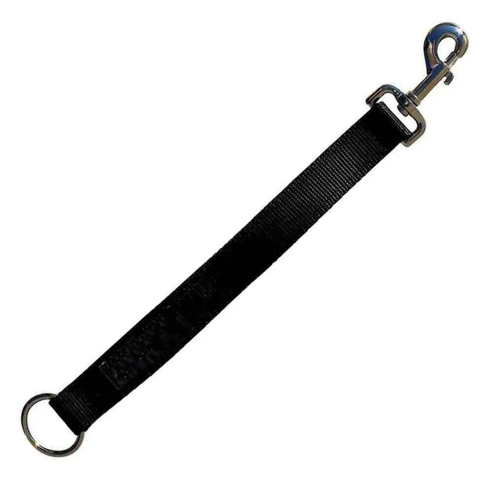 Dog Extension Lead 8 - 10 Leash 25Mm Black Pet Supplies:dog Supplies:leads & Head Collars