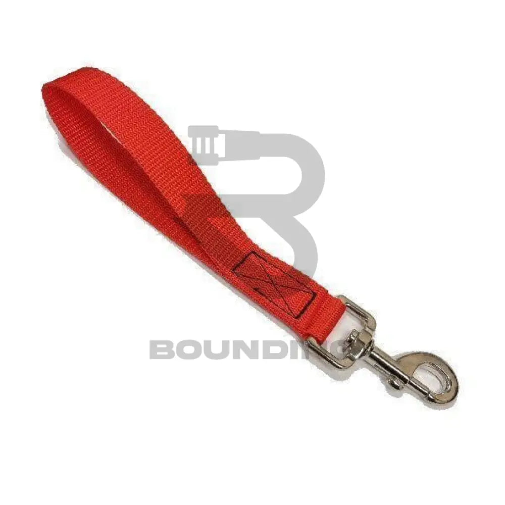 Dog Training Grab Handle 25Mm 10 (254Mm) / Red Pet Supplies:dog Supplies:leads & Head Collars