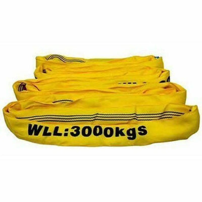 Endless Webbing Lifting Slings 3 Ton Pack Of 2 / 1 Metre Business Office & Industrial:material