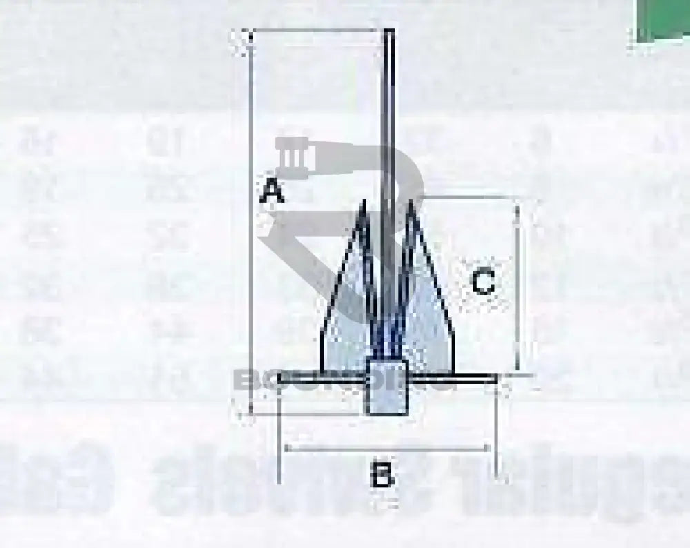 Galvanised Crown Stock Danforth Anchor (Various Kg) Vehicle Parts & Accessories:boats