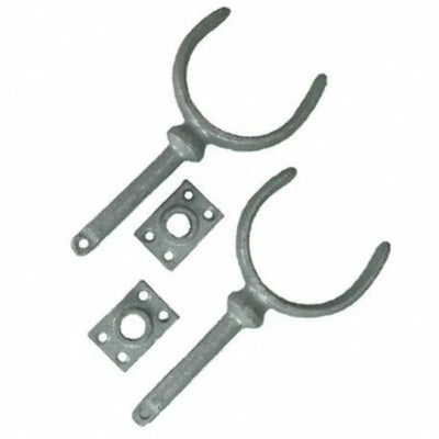 Galvanised Oarlocks And Plates For Dinghy (Various Sizes) 10Mm 3/8 Vehicle Parts & Accessories:boats