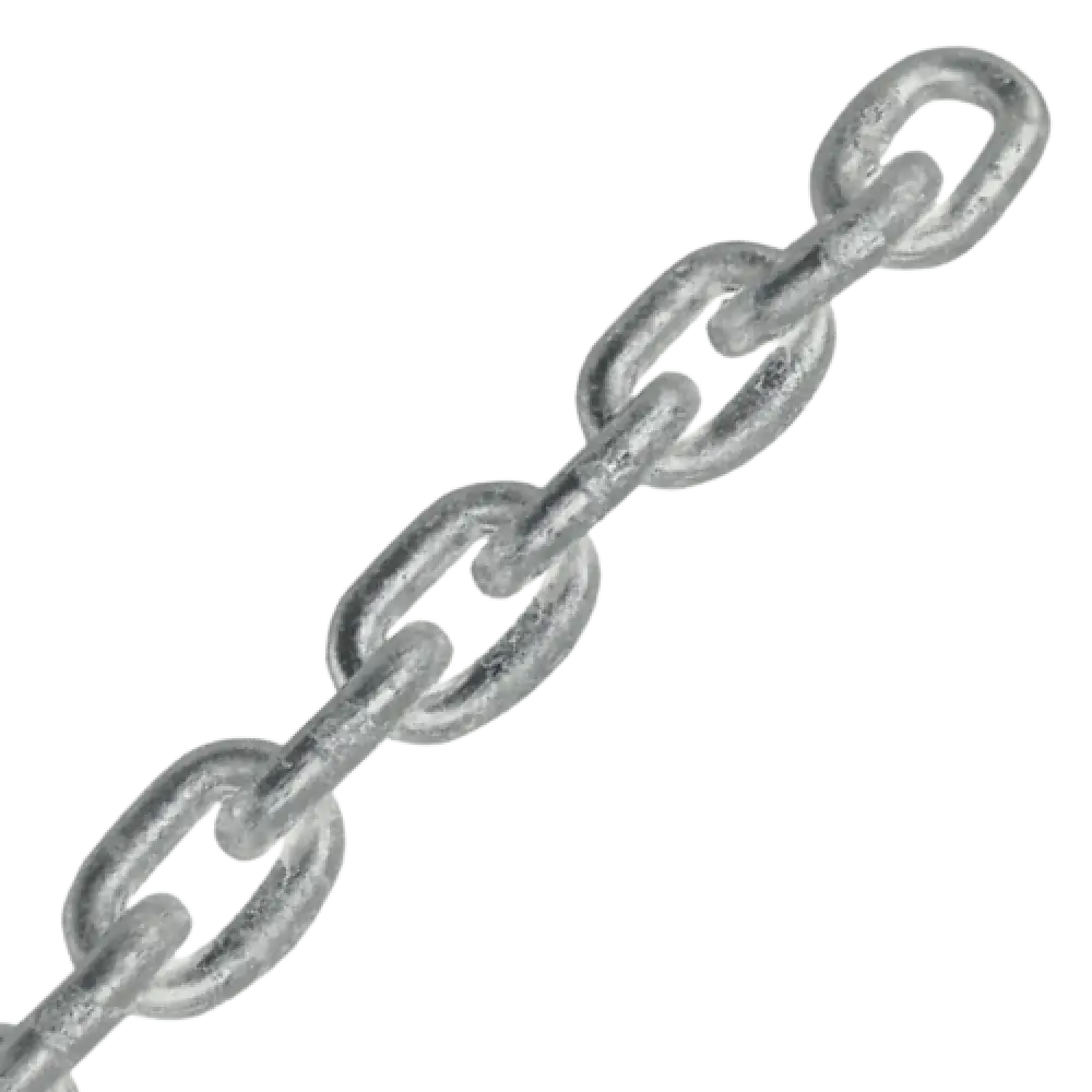 Galvanised Steel Short Link Chain Din 766 Home Furniture & Diy:diy Materials:other Diy Materials