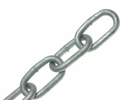 Long Link Galvanised Chain Din 763 5 Metres 7Mm X 38Mm Vehicle Parts & Accessories:boats