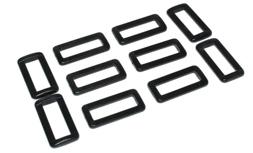 Plastic 2 Bar Loop Buckles 25Mm (Various Packs) Pack Of 1 Crafts:sewing:closures &