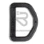 Plastic Derlin D Ring Buckle (Various Sizes) Crafts:sewing:closures & Connectors:zips