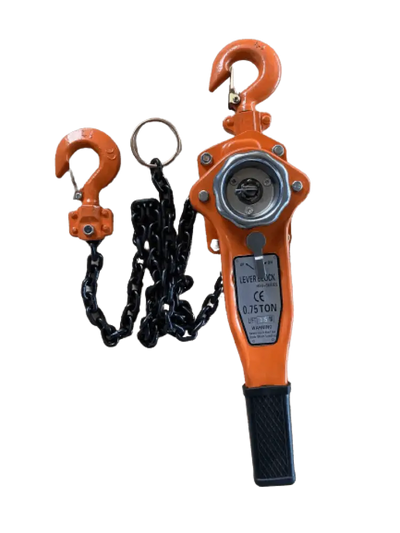 Ratchet Lever Hoist Block - 1.5-Meter Chain (Various Tonnage) Business Office & Industrial:material