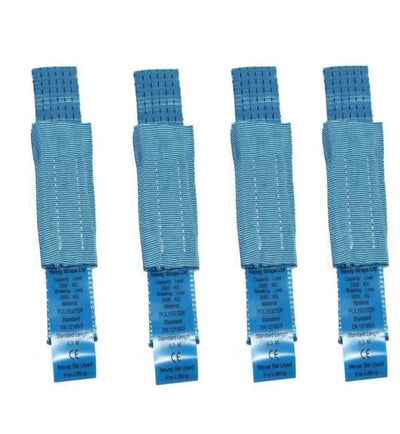 Recovery Link Straps Soft Ring (Pack Of 4) Vehicle Parts & Accessories:commercial