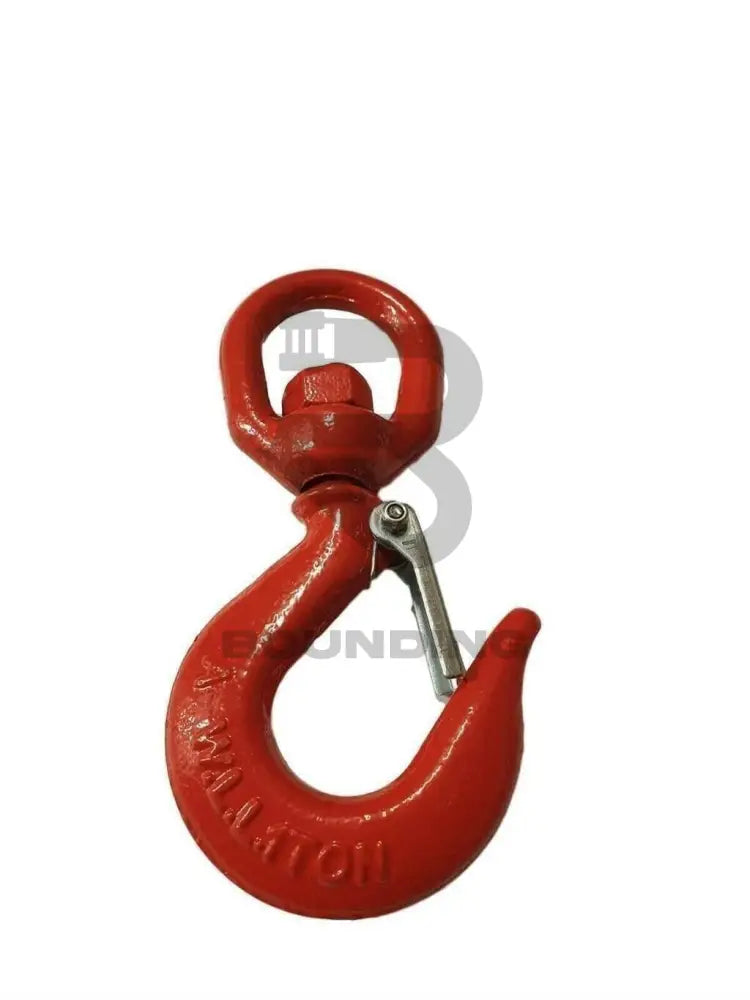 Red Swivel Hooks With Safety Catch - Alloy Steel Business Office & Industrial:material