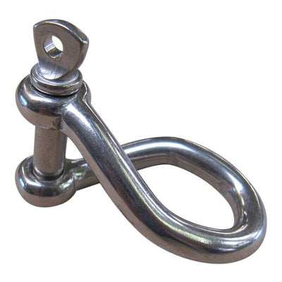 Stainless Steel Twisted Shackle Marine Sailing Rigging 316 (Various Sizes)