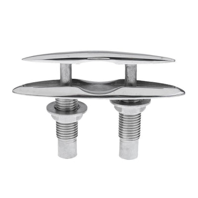 Stainless Steel Flush Boat Cleat (Various Sizes)