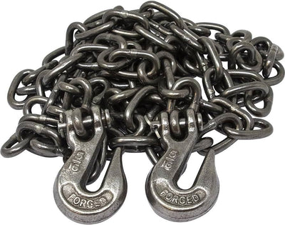 G80 Recovery Towing Chain W/Grab Hook Each End (Various Lengths)