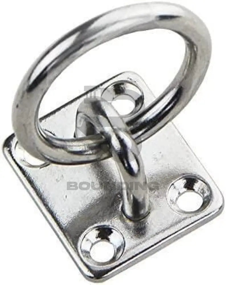 Square Eye Plate With Ring Stainless Steel Marine Grade 316 (Various Sizes) Vehicle Parts &