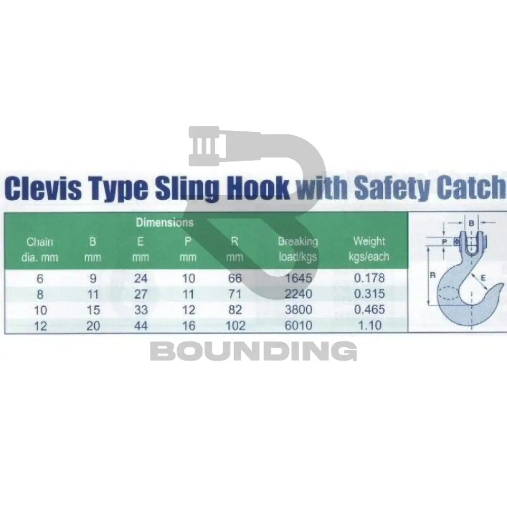 Stainless Steel Clevis Slip Hook Vehicle Parts & Accessories:garage Equipment Tools:workshop