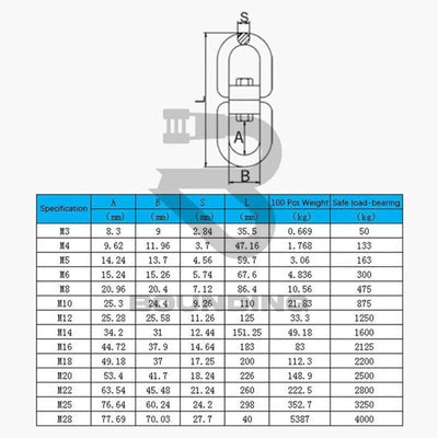 Stainless Steel Eye To Mooring Swivel Business Office & Industrial:material Handling:hoists Winches