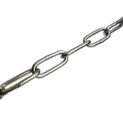 Stainless Steel Long Link Chain Various Sizes (Grade 316) Vehicle Parts & Accessories:boats