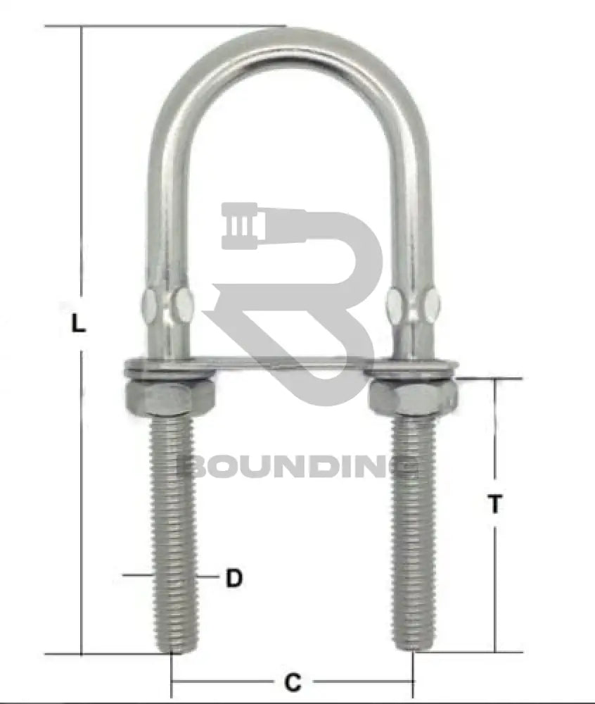 Stainless Steel U-Bolts And Plates Vehicle Parts & Accessories:boats Accessories:accessories