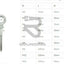 Stainless Steel Woodscrew Eye Bolt (5Mm X 50Mm) Vehicle Parts & Accessories:boats