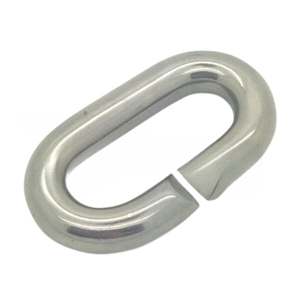 Stainless Steel C Mending Chain Link (Various Sizes)