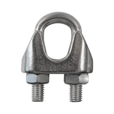 Wire Rope Grips Bulldog Stainless Clamps (Various Sizes) 3Mm / Pack Of 10 Vehicle Parts &