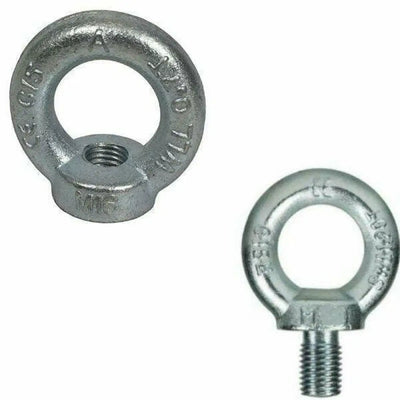 Zinc Plated Eye Nut / Bolts Din 582 M6 Home Furniture & Diy:diy Materials:nails Screws