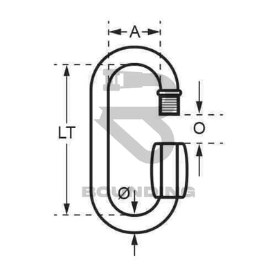 Zinc Plated Quick Links (Various Sizes) Vehicle Parts & Accessories:boats Accessories:accessories