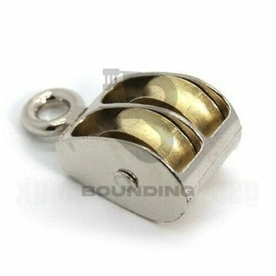Zinc Plated Single Or Double Awning Pulley 25Mm (1) / Vehicle Parts & Accessories:caravan Campervan